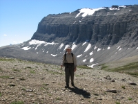 Jim at pass above Michele Lake